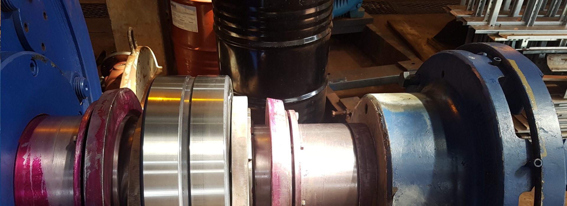 Montagem de Rolamento do Desfibrador